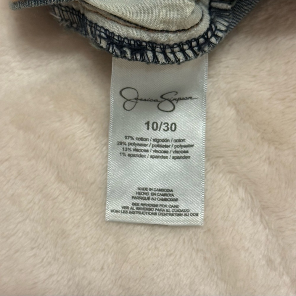 Jessica Simpson Dark Wash Jean Shorts - Picture 5 of 5